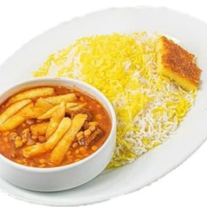 چلو خورشت قیمه